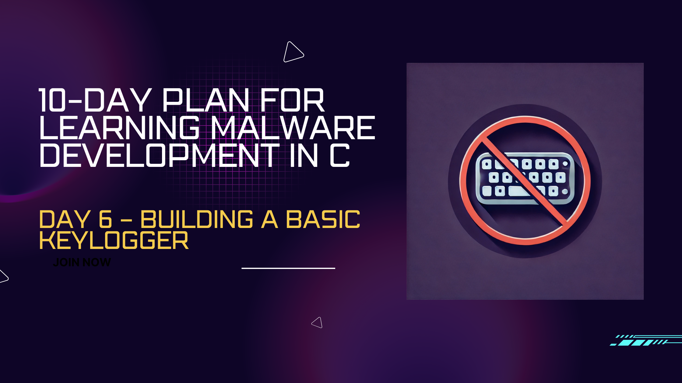 10-Day Plan for Learning Malware Development in C: Day 6 – Building a Basic Keylogger