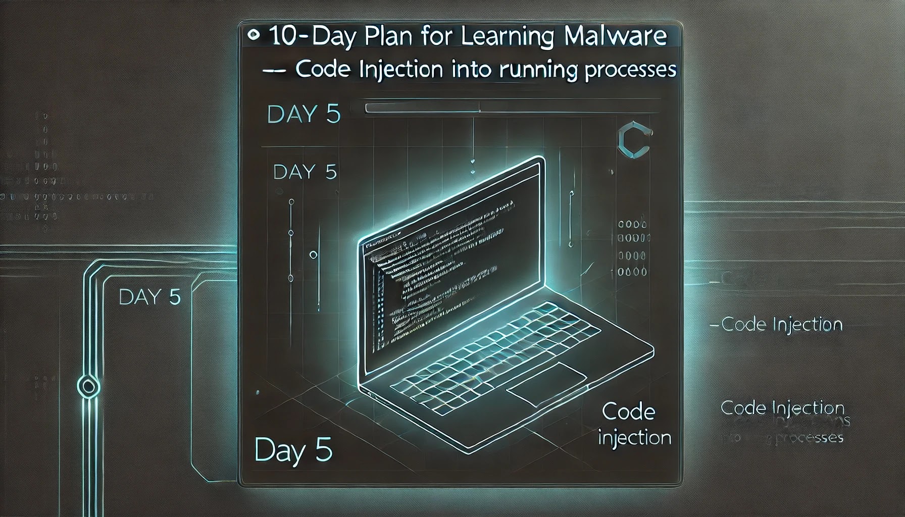 10-Day Plan for Learning Malware Development in C: Day 5 – Code Injection into Running Processes